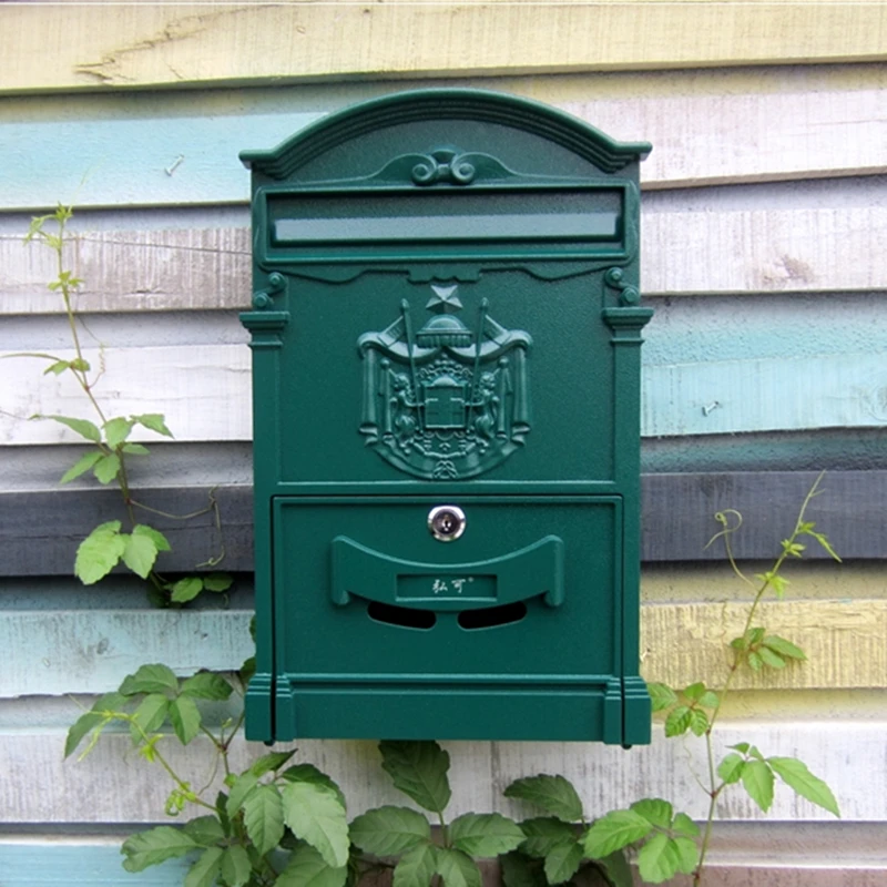 Villa Letter Box Rain-Proof Old-Fashioned European English Villa