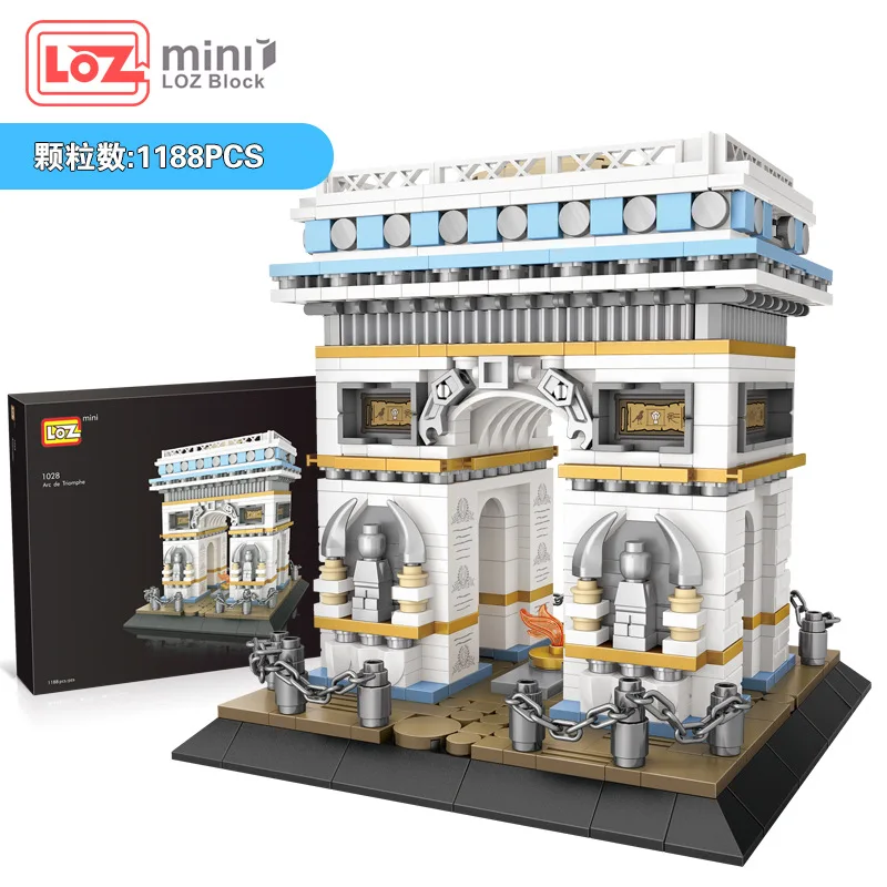 LOZ MINI Building Blocks World Famous 