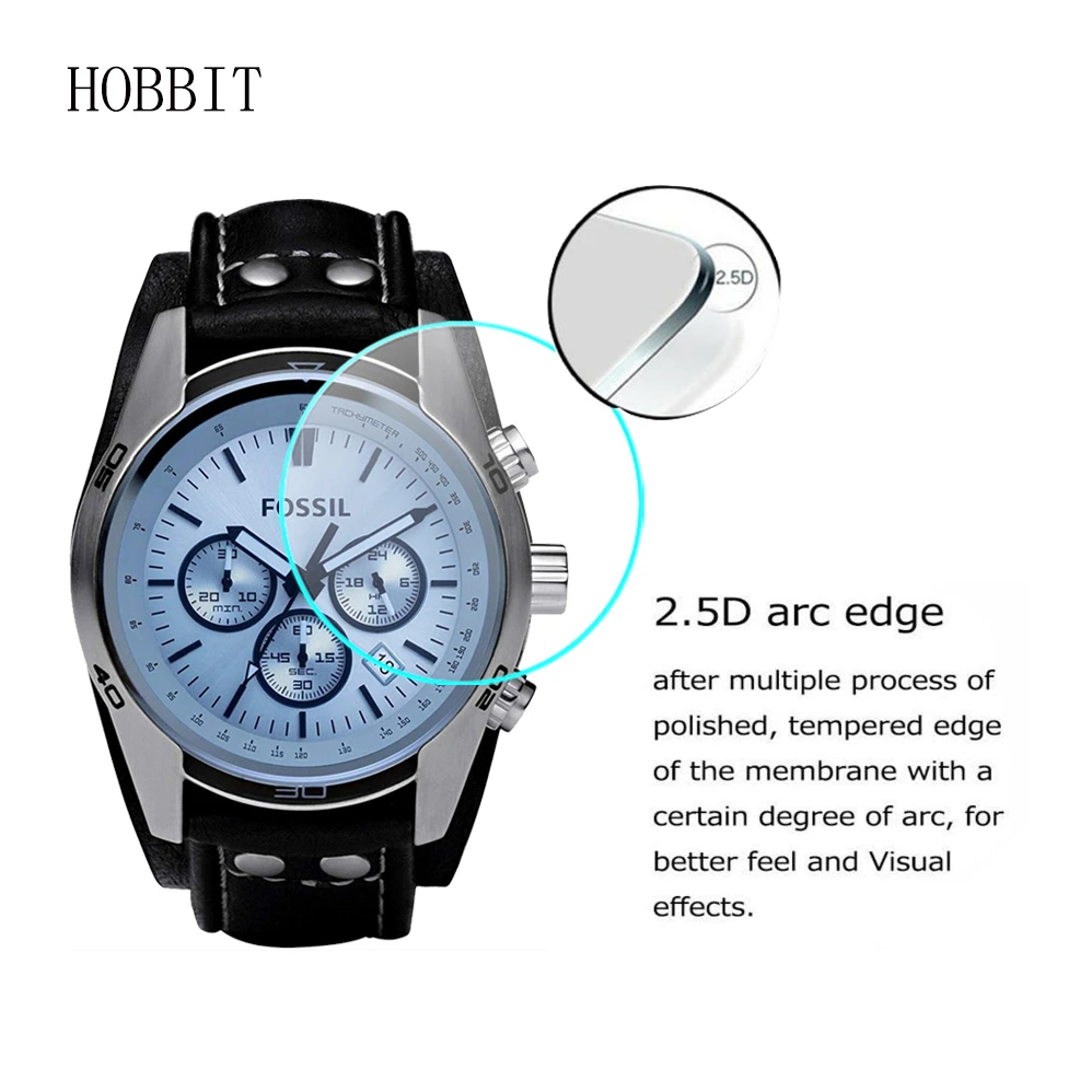 2pcs 2.5D Clear Tempered Glass Fossil 