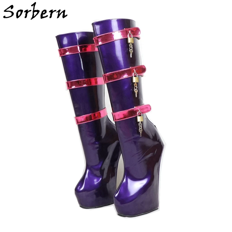 wide calf boots for women with heel