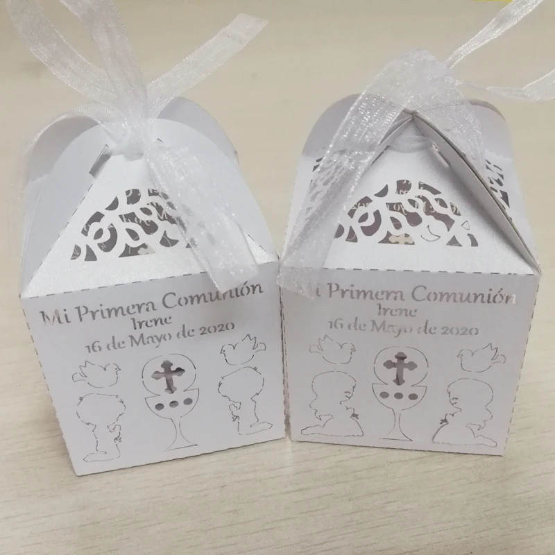 10/20/50PCS Baby Pearl Baptism Communion Gift Catholic for Cross