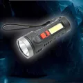 Multi-function Bright Led Flashlight Battery Power Rechargeable Strong Focusing Light Flash Light Xenon Forces Torch preview-3
