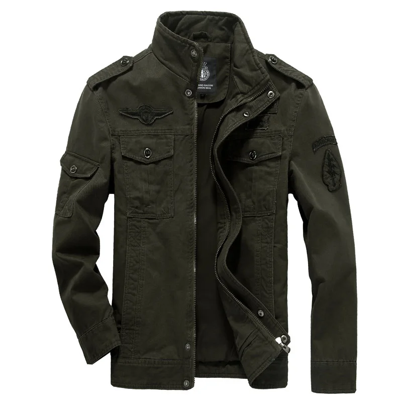 autumn winter mens green khaki Black 