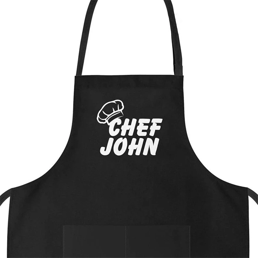 custom chef hat and apron