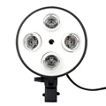 אנדואר 4 ב 1 E27 שקע בסיס מנורת תאורה מחזיק מתאם עבור צילום וידאו סטודיו softbox + צילום סטודיו מתקפל softbox