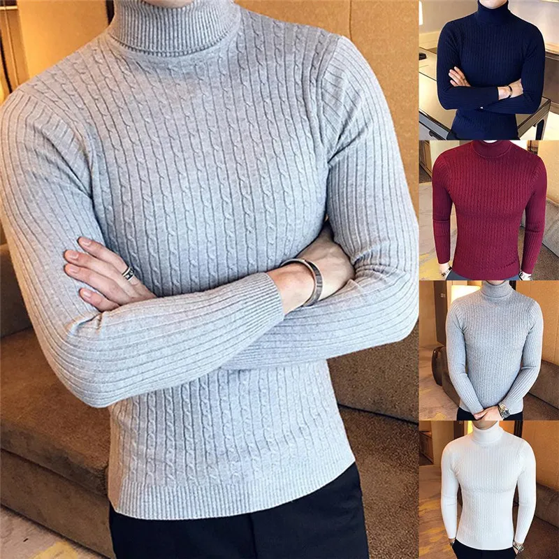 Pullover Men sweater 2022 Winter High 