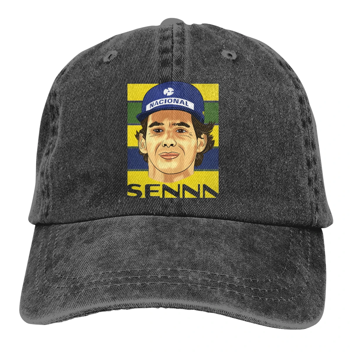 ayrton senna baseball cap