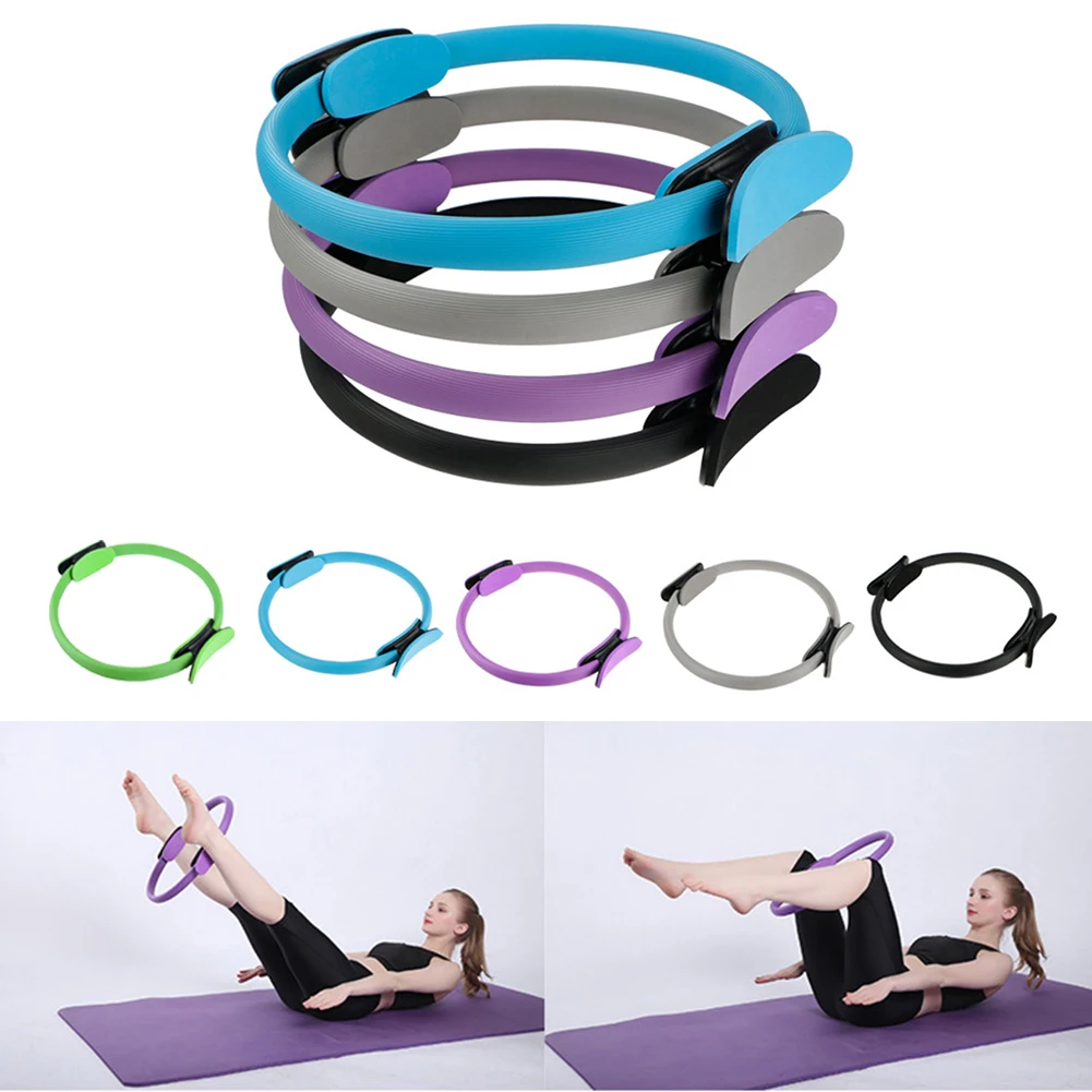 Yoga Fitness Ring Circle Pilates Women Girl Exercise Home