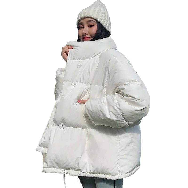 white winter jacket women's