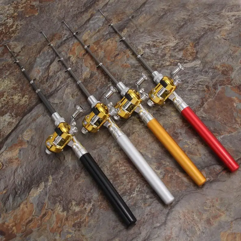 miniature fishing rod and reel