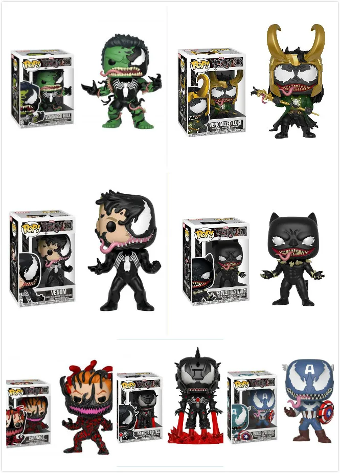 marvel venomized funko pops