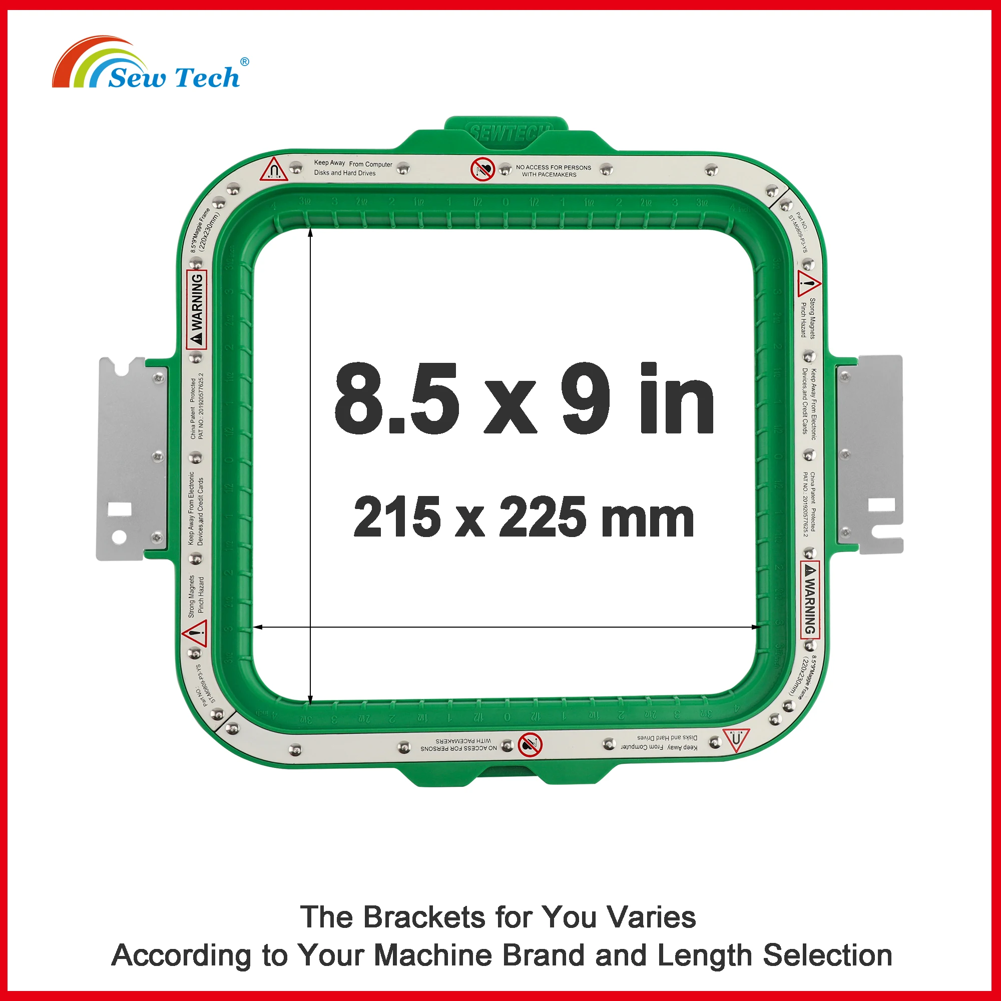 MaggieFrame Magnetic Hoop 6.5