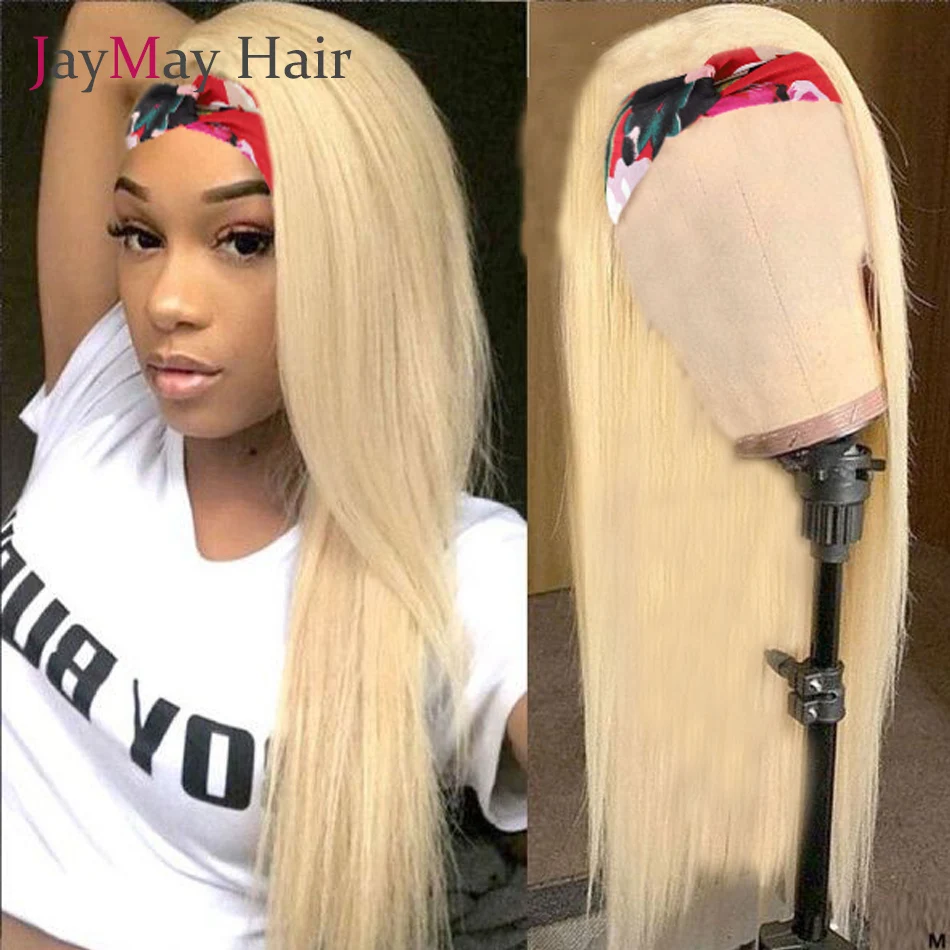 blonde headband wigs