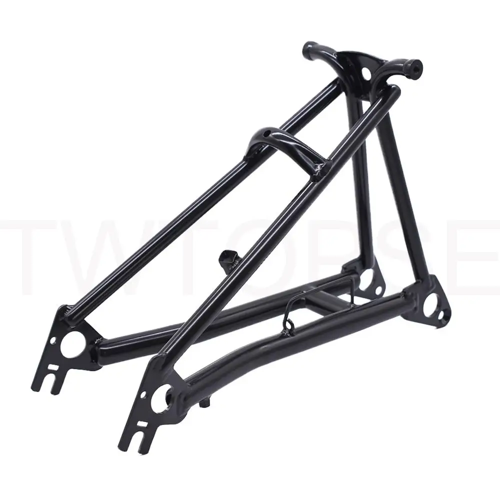 titanium rear triangle brompton