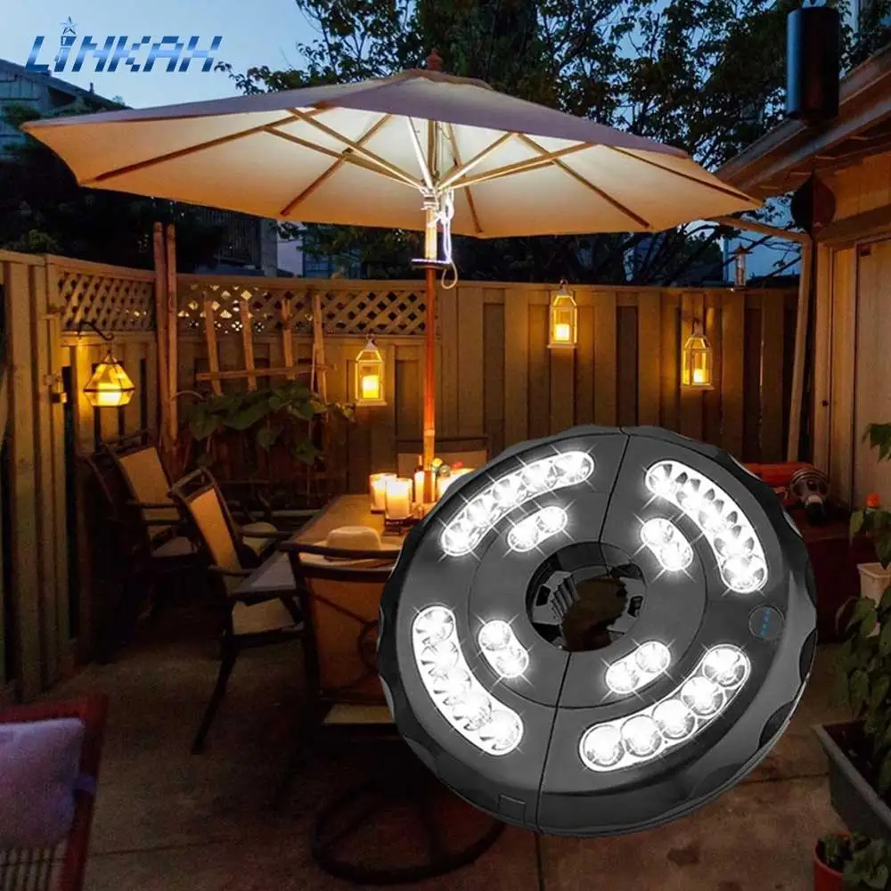 rechargeable umbrella lights