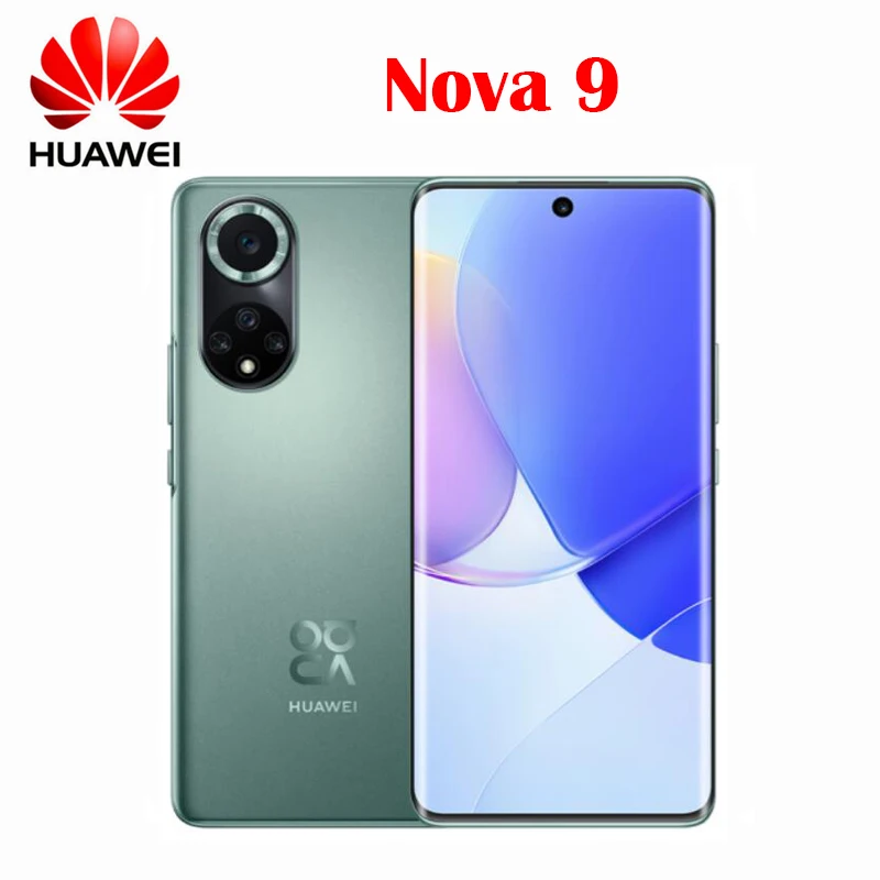 Original Official Huawei Nova 9 Mobile Phone 6.57inch 120Hz OLED Snapdragon778G 4300Mah 66W Super Charge 50MP NFC HarmonyOS 2.0
