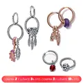 [BUY 3 PCS SAVE 5%] 925 Sterling Silver O Earrings Arrival Fashion Classic Geometric Women Earrings Asymmetric Earrings Jewelry
