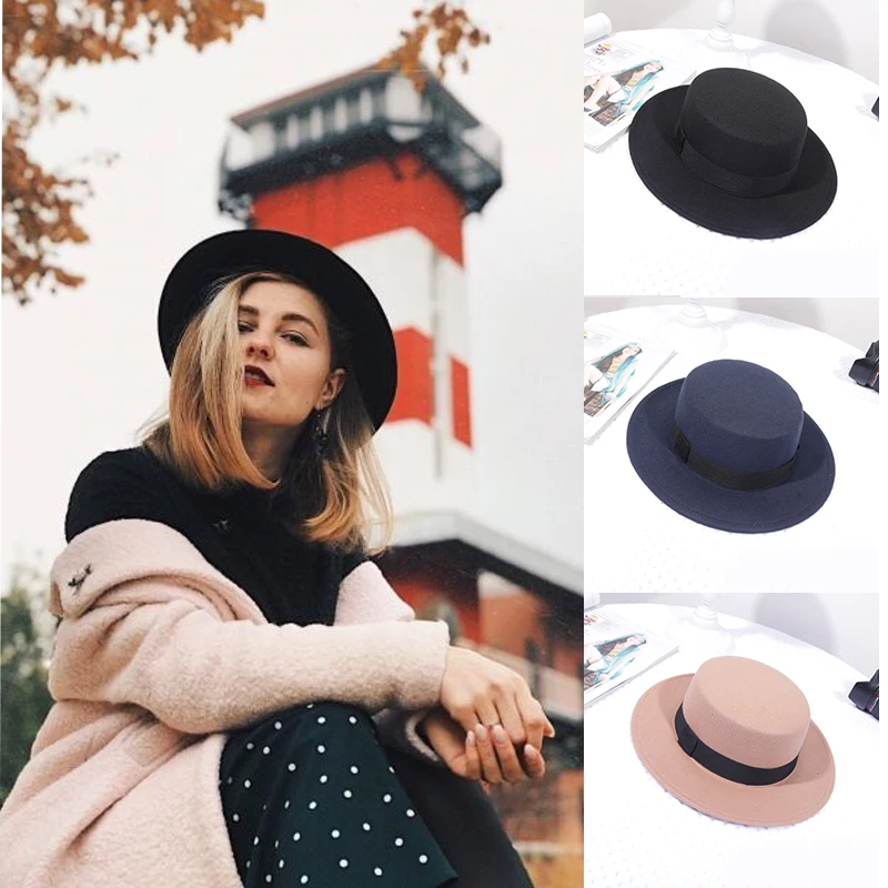 fall wide brim hat