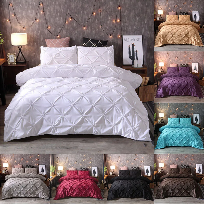 Black Duvet Cover Bedding Set 