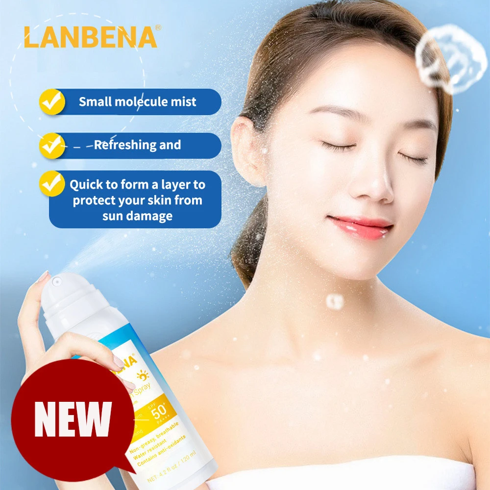 lanbena whitening sunscreen spray