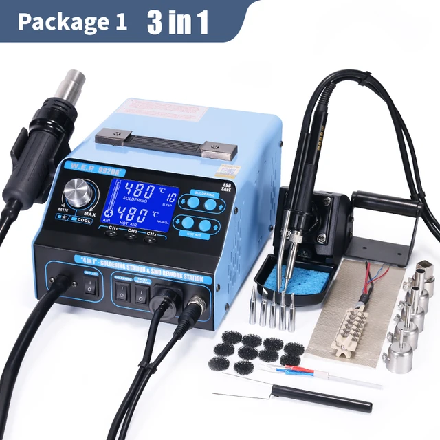 Купить Сварочное оборудование WEP 992DA+ Soldering Station Soldering