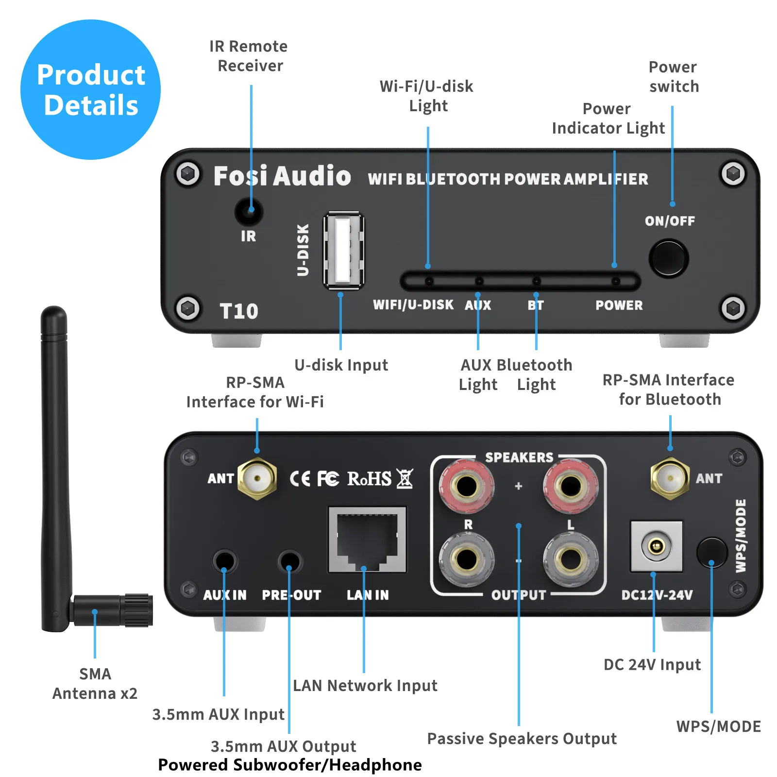 running amp to door speakers