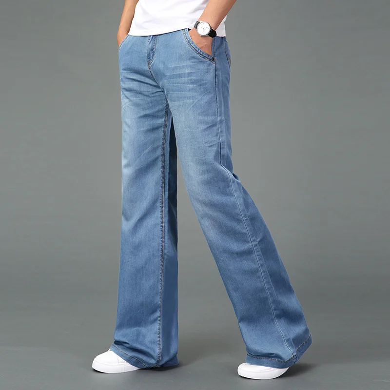 flare leg jeans mens