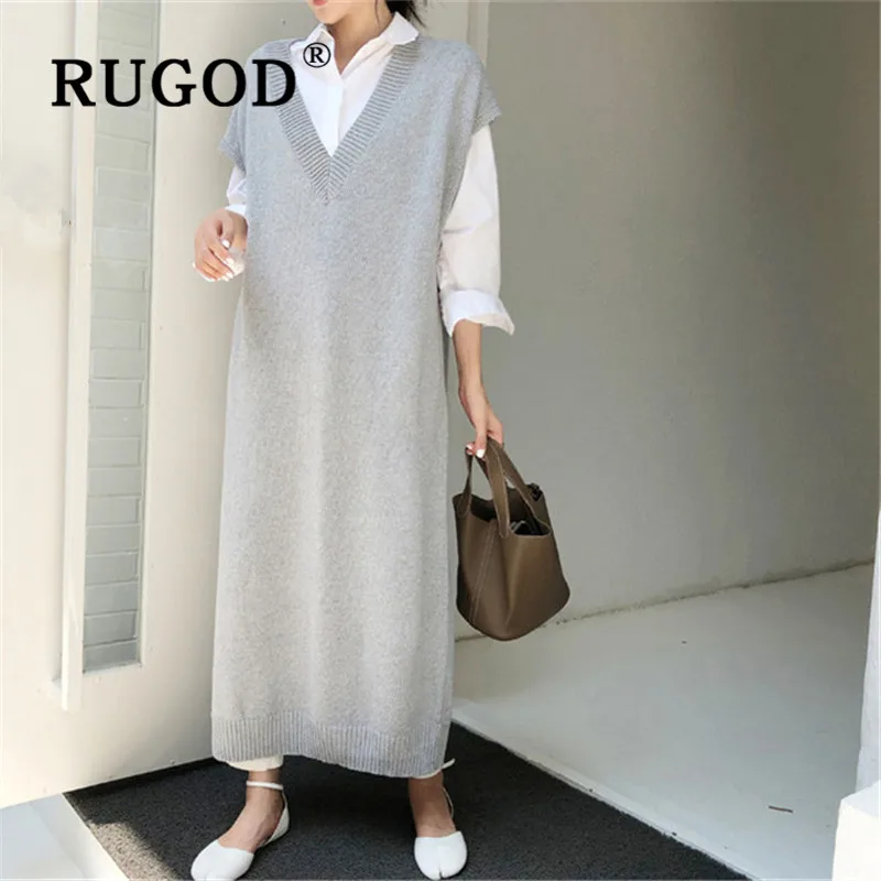 RUGOD 2019 New Winter Vest Korean Style 