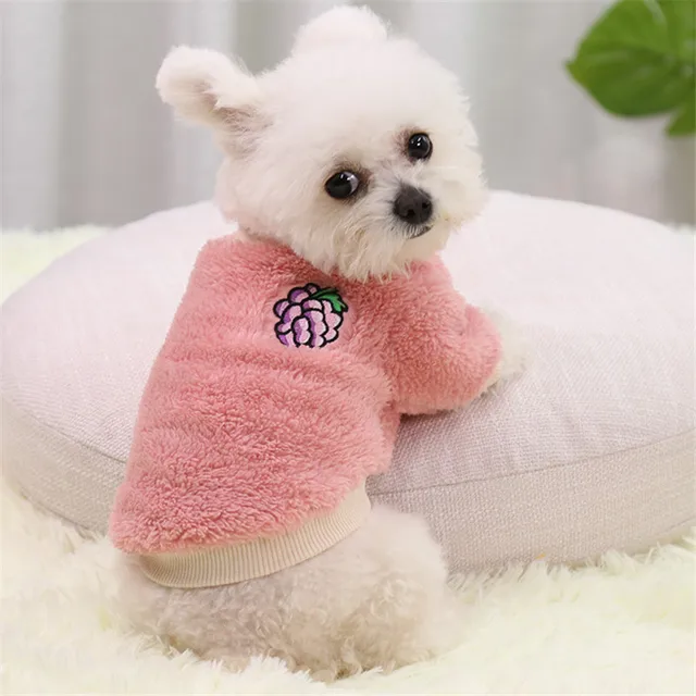 plush dog clothes