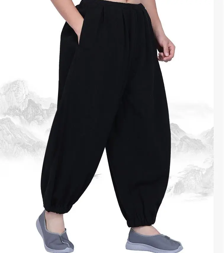 Unisex Cotton Spring\u0026Autumn zen shaolin 