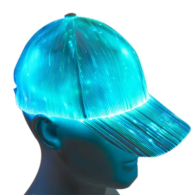 hat with built in flashlight