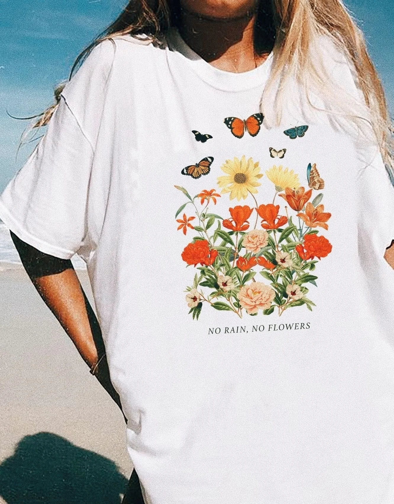 sunfiz YF No Rain No Flowers Graphic 