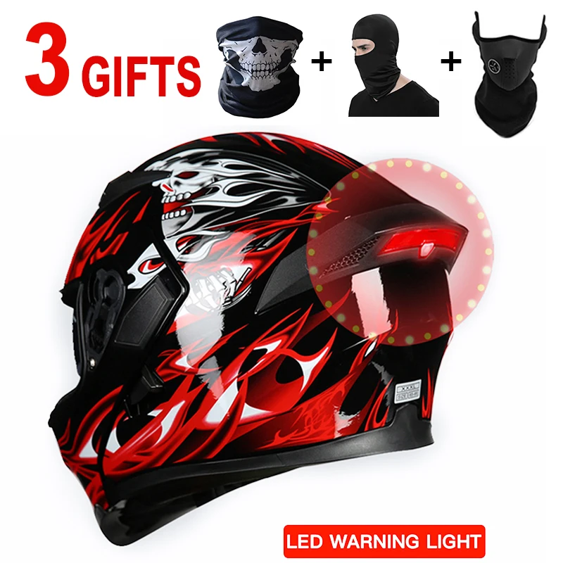 red bluetooth helmet