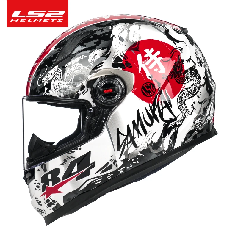 graphic motorcycle helmet