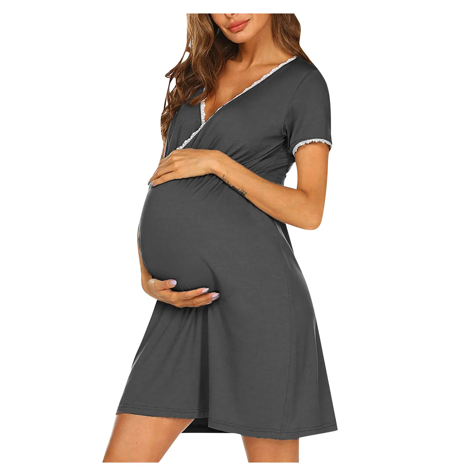 Summer Maternity Dress Pregnant Women 