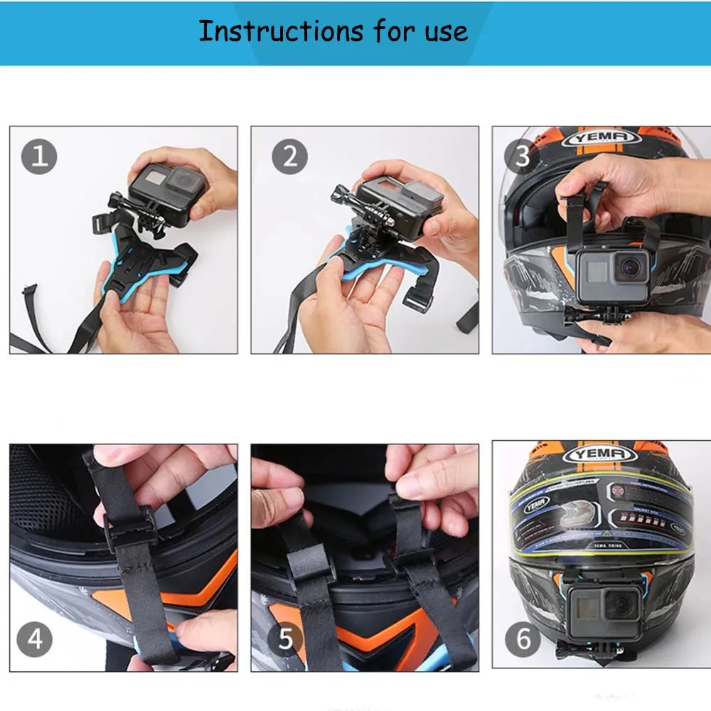 gopro hero 3 helmet chin mount