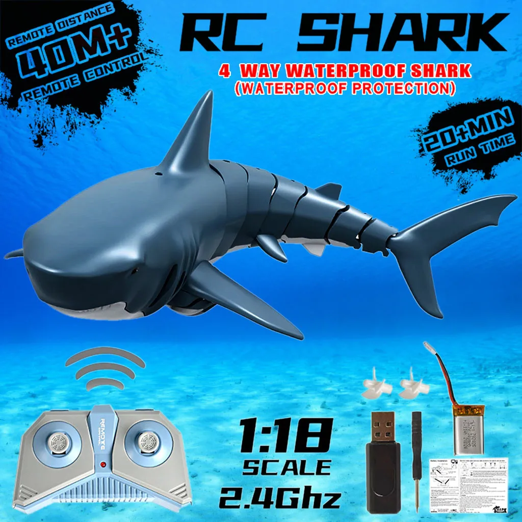 remote control shark toy