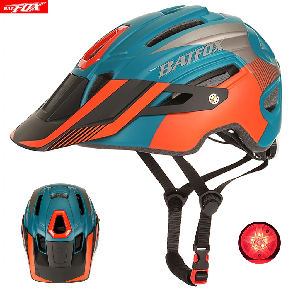 mountain bike helmet orange