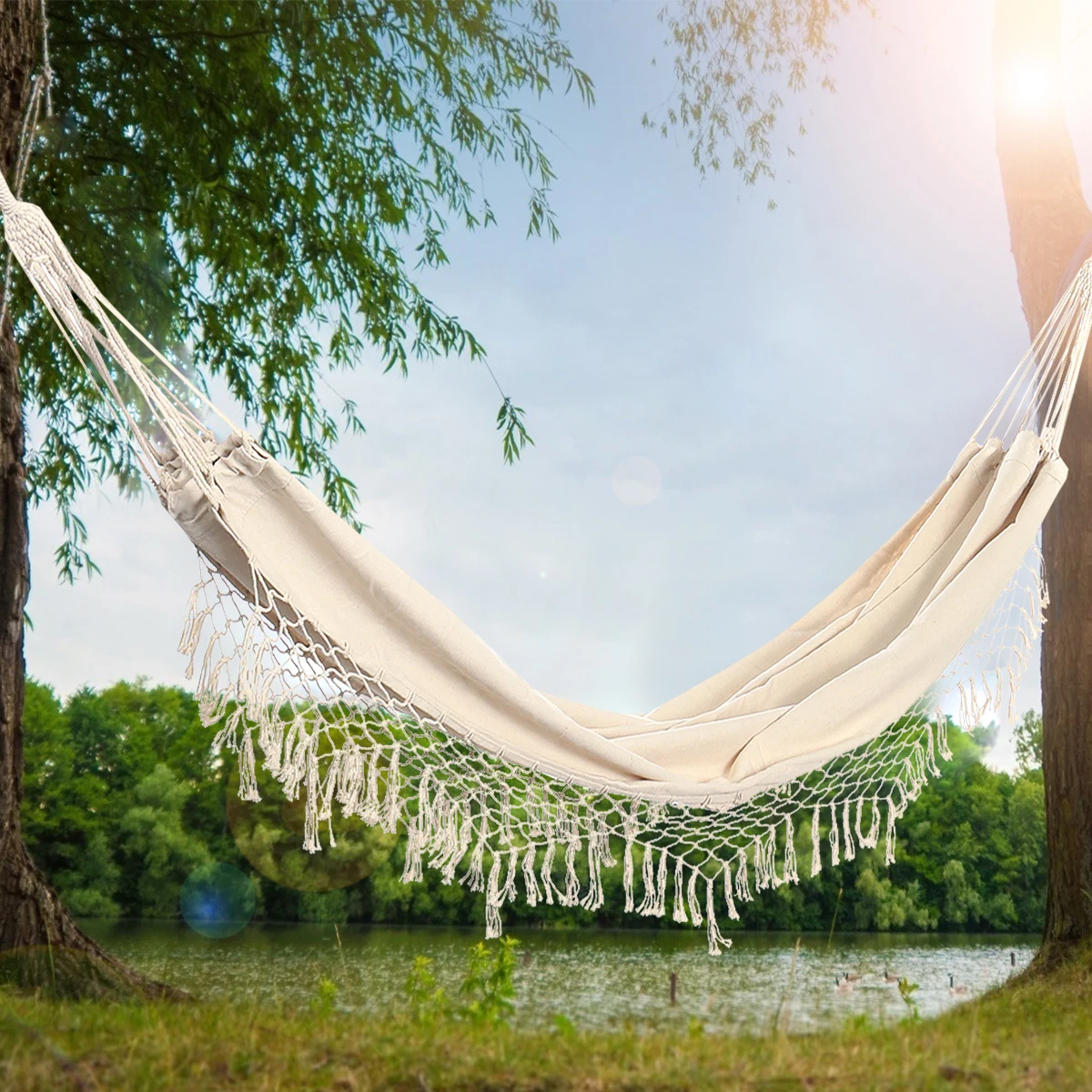 hammock swing with net