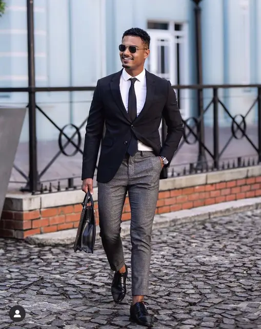 The Best Men's Separates Combinations | FashionBeans | Black pants men,  Winter outfits men, Grey pants men