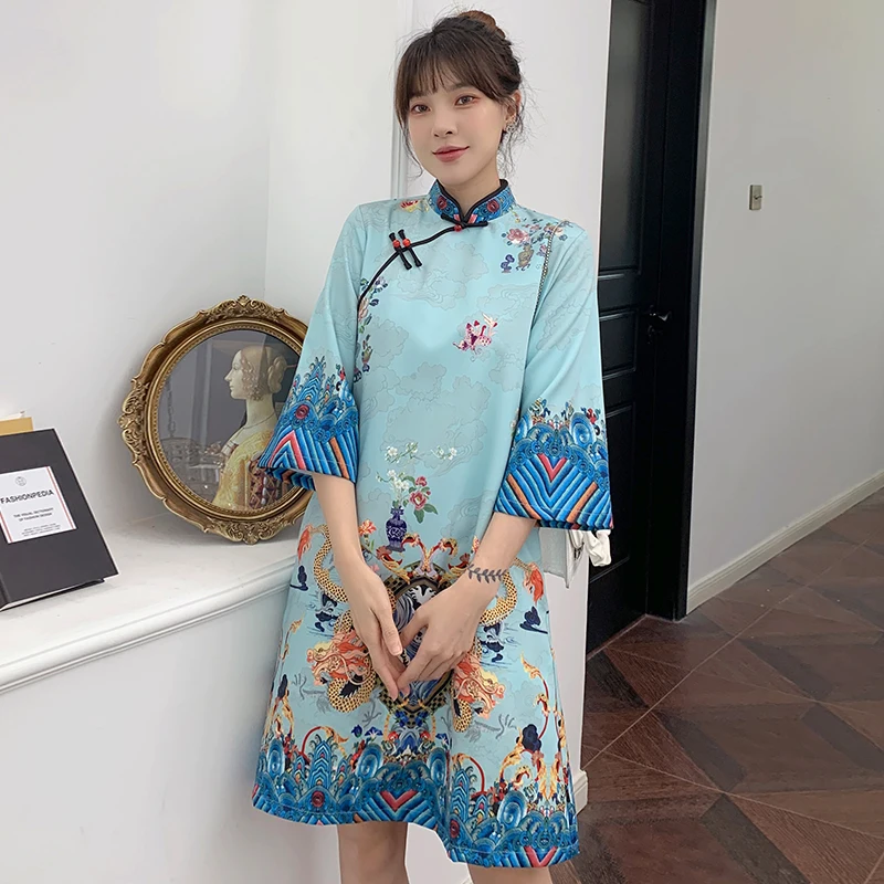 modern cheongsam 2021