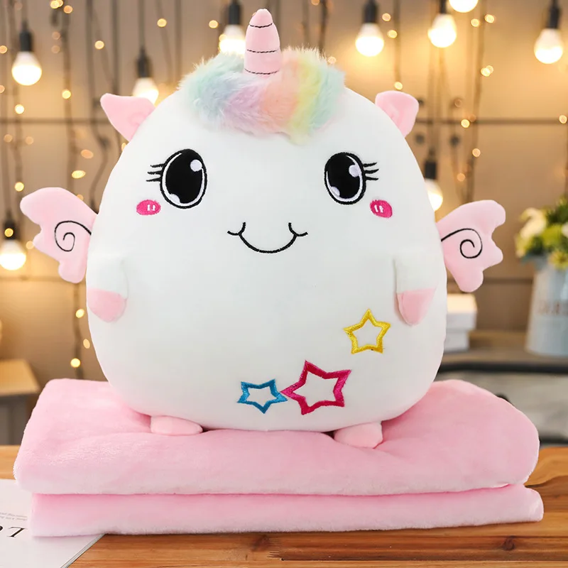 soft toy with blanket inside