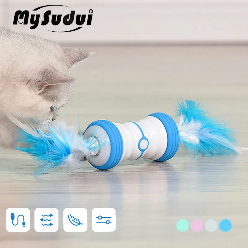 IOKHEIRA Interactive Cat Toy, Cat Toys for Indoor Cats Interactive