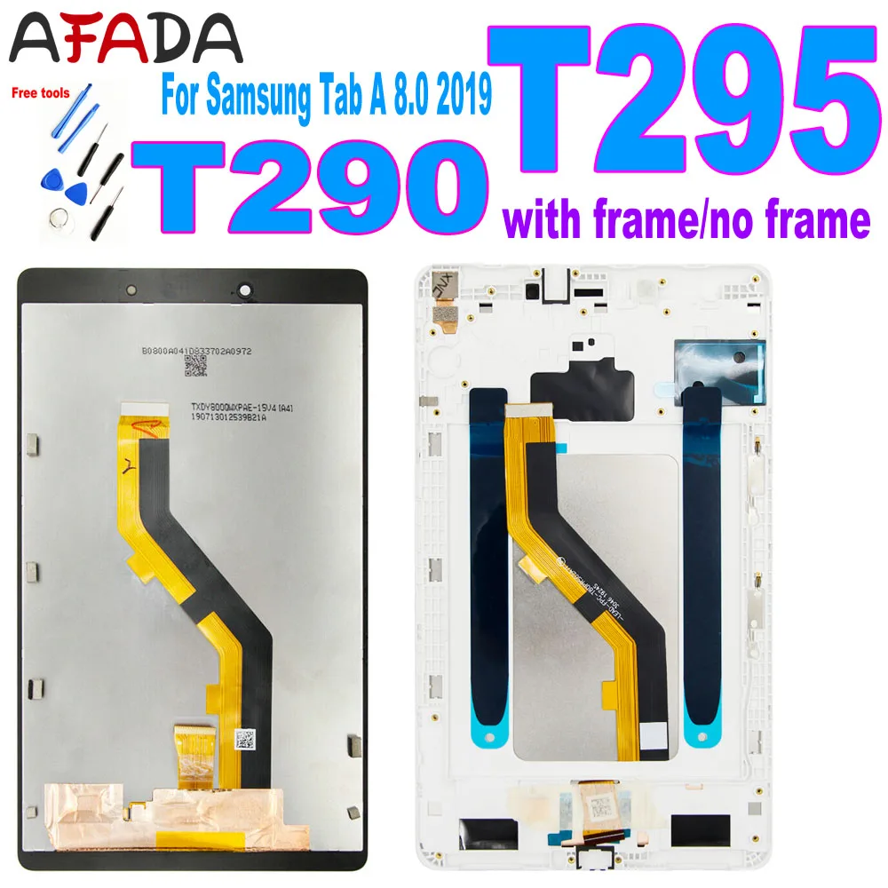 For Samsung Galaxy Tab A 8.0 2019 SM-T295 T290 LCD Display Touch