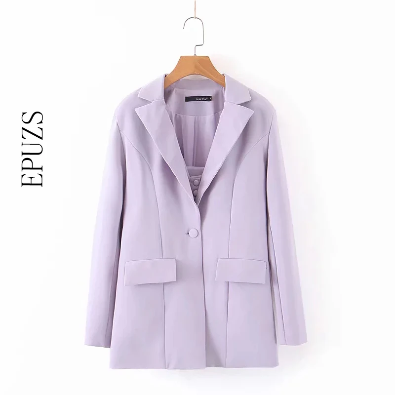 button blazer coat casual suit jacket 