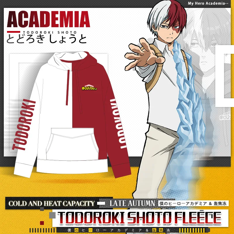 todoroki white shirt
