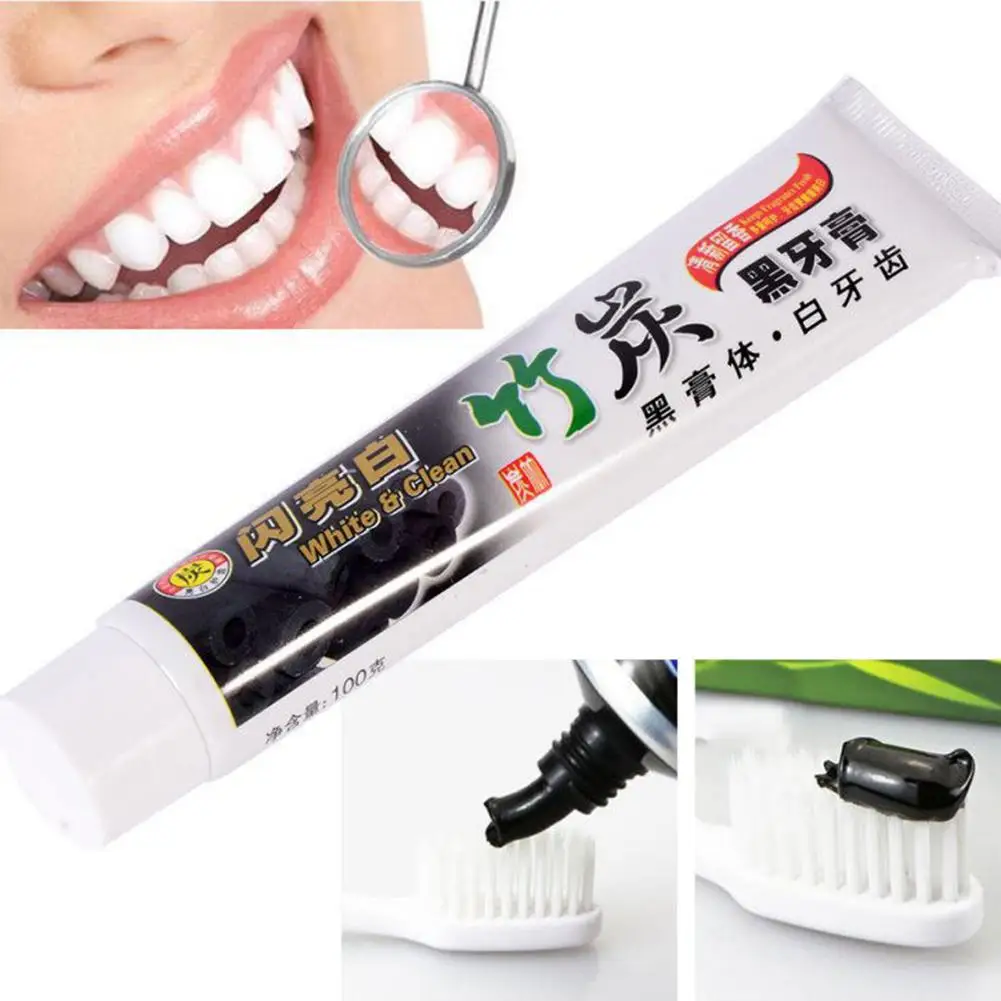 black toothpaste for whitening teeth