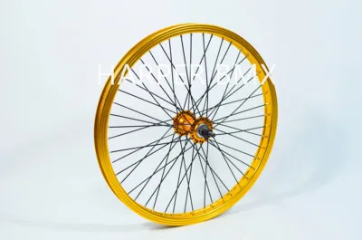 gold 20 inch bmx rims