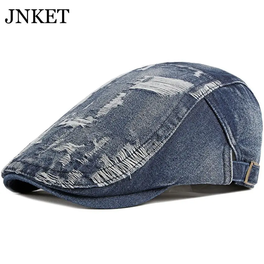 flat cap denim