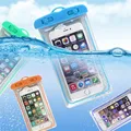 3.5-6Inch Waterproof Phone Pouch Drift Diving Swimming Bag Luminous Underwater Dry Bag Case Cover For Phone Water Sports Pool